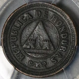 1902 PCGS XF  Honduras 1 Centavo Pyramid Coin (23010302C)