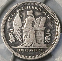 1901/801 PCGS VF 30 Honduras 25 Centavos Standing Liberty Silver 54k Coin POP 1/0 (23012601C