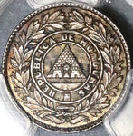 1902 PCGS MS 64 Honduras 5 Centavos Ext. Rare Silver Coin POP 2/0 (20021601C)