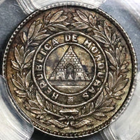 1902 PCGS MS 64 Honduras 5 Centavos Ext. Rare Silver Coin POP 2/0 (20021601C)