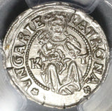 1527 PCGS MS 63 Hungary Denar John Zapolya Silver Mint State Coin (20020701C)