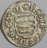 1433 Hungary Sigismund Denar Medieval Hammered Silver Coin (19092904R)