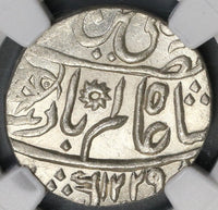 1749 MS 64 Bengal Presideny Rupee Silver India AH1229 Coin (19030701C)