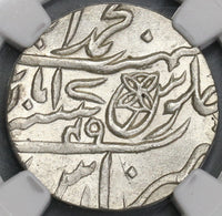 1749 MS 64 Bengal Presideny Rupee Silver India AH1229 Coin (20021801D)
