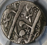 1865 PCGS VF 30 Kashmir Rupee India Ranbir Singh VS1922 Silver Coin (20111702C)
