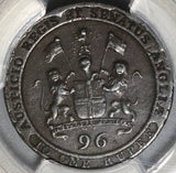 1797 PCGS VF 35 Madras Presidency 1/96 Rupee East India Bale Coin (20110701C)