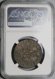 1689 NGC XF 45 James II Ireland 1/2 Crown September Gun Money Coin (19101803C)