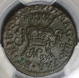 1690 PCGS XF Det James II Ireland Half 1/2 Crown May Gun Money Coin (20111902D)