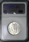 1941 NGC MS 61 Ireland Florin Salmon Irish Fish Mint State Coin (20051001C)