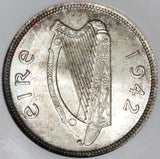 1942 NGC MS 64 Ireland Florin Salmon Irish Fish Mint State Coin (20060501C)