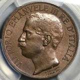 1911 PCGS MS 65 Italy 10 Centesimi Kingdom Anniversary Mint State Commemorative Coin POP 9/0 (23030903C)