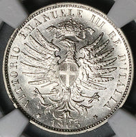 1903-R NGC MS 63 Italy 25 Centesimi Savoy Eagle Mint State Coin (22101302C)