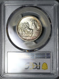 1916 PCGS MS 64+ Italy 2 Lire Horses & Chariot Silver Mint State Coin (21042902D)