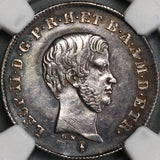 1845 NGC AU Tuscany Paolo Italy State Silver Coin (18061303C)
