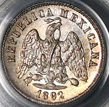 1892-Ga PCGS MS 65 Mexico 10 Centavos Guadalajara Gem Mint State Silver Coin (21101702D)