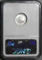 1895-Ga NGC MS 66 Mexico 10 Centavos Guadalajara Mint State 80K POP 1/0 (19102003C)