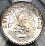 1904-Mo NGC MS 65 Mexico 10 Centavos Silver Coin POP 1/0 (20022302C)