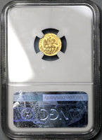 1856/4-Mo NGC MS 64 Mexico Gold 1/2 Escudo Mint State Coin (19042901C)