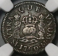 1760 NGC AU Mexico 1/2 Real Charles III Spain Colony Pirate Coin (23101001D)