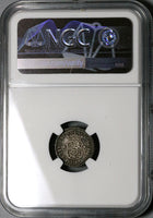 1760 NGC AU Mexico 1/2 Real Charles III Spain Colony Pirate Coin (23101001D)