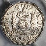 1762 PCGS AU Mexico 1/2 Real Charles III Spain Colony Pirate Coin (23011501C)