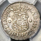 1764 PCGS XF 45 Mexico 1/2 Real Charles III Spain Colony Pirate Coin (22101602C)