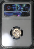 1773 NGC MS 62 Mexico 1/2 Real Colonial Spain Mint State Silver Coin (20030901C)