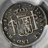 1794 PCGS VF Mexico 1/2 Real Charles III Spain Colony Silver Coin (22101604C)