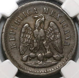 1891-Do NGC VF 30 Mexico 1 Centavo Durango Mint Rare Coin POP 1/0 (19122802C)