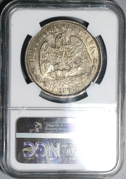 格安販売中 1871-Go State Mint Guanajuato Peso 1 Mexico 61 MS NGC コレクション