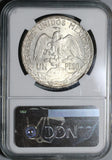 1910 NGC MS 63 Mexico Peso Mint State Caballito Horse Silver Coin (20091601D)