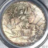 1910 PCGS MS 64 Mexico Horse Peso Cabalito Silver Mint State Coin (18041205D)