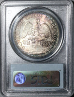 1910 PCGS MS 64 Mexico Horse Peso Cabalito Silver Mint State Coin (18041205D)