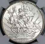 1913 NGC MS 62 Mexico Peso Mint State Caballito Horse Silver Coin (20111503C)