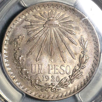 1920/10 PCGS XF 45 Mexico 1 Peso Scarce Overdate Silver Coin (20030701C)