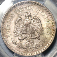 1920/10 PCGS XF 45 Mexico 1 Peso Scarce Overdate Silver Coin (20030701C)