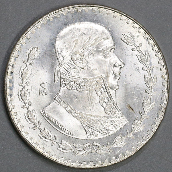 1965 Mexico BU 1 Peso Silver Coin (19062306R)