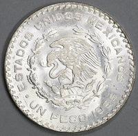 1965 Mexico BU 1 Peso Silver Coin (19062306R)