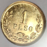 1888-Cn NGC MS 63 Mexico Gold 1 Peso Coin Culiacan Mint State (19102401C)