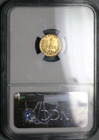 1894-Mo NGC MS 63 Mexico Gold 1 Peso Mint State Coin (22012603C)