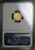 1903-Mo NGC MS 65 Mexico Gold 1 Peso Gem Mint State Coin (22051401D)