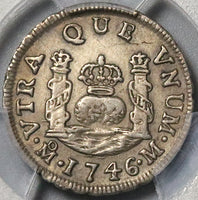1746-Mo PCGS XF Mexico 1 Real Philip V Silver Colonial Spain Coin (22101605C)