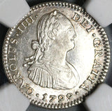 1799 NGC MS 63 Mexico 1 Real Colonial Spain Silver Coin POP 4/1 (20072002D)