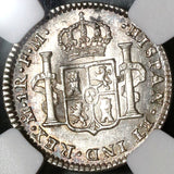 1799 NGC MS 63 Mexico 1 Real Colonial Spain Silver Coin POP 4/1 (20072002D)
