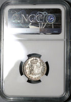 1799 NGC MS 63 Mexico 1 Real Colonial Spain Silver Coin POP 4/1 (20072002D)