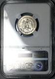 1913 NGC MS 64 Mexico 20 Centavos Silver Mint State Coin (22101001C)