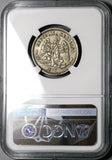 1877-Ho NGC XF 45 Mexico 25 Centavos Hermosillo Mint Silver Coin POP 1/0 (23030305C)