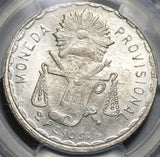 1915 PCGS MS 63 Oaxaca 2 Pesos Mexico Revolution Silver 7th Bust Coin POP 3/1 (20112801C)