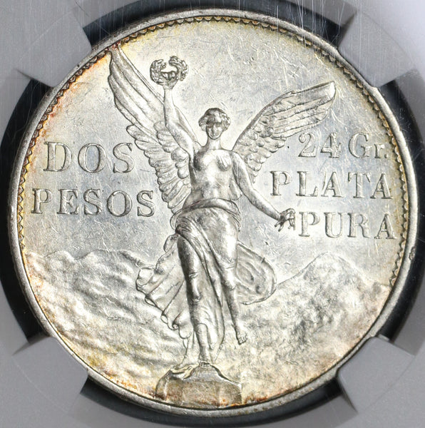 1921 NGC MS 61 Mexico 2 Dos Pesos Independence Centennial Silver Coin (21061702C)