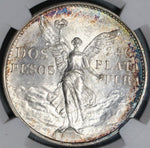 1921 NGC MS 63 Mexico 2 Dos Pesos Independence Centennial Silver Coin (21071301C